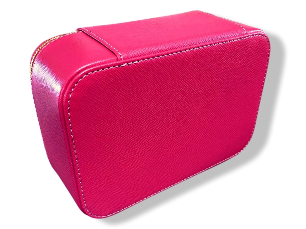 Patek Philippe Fuschsia Leather Jewelry Travel Box Case VIP, NIB! - poupishop
