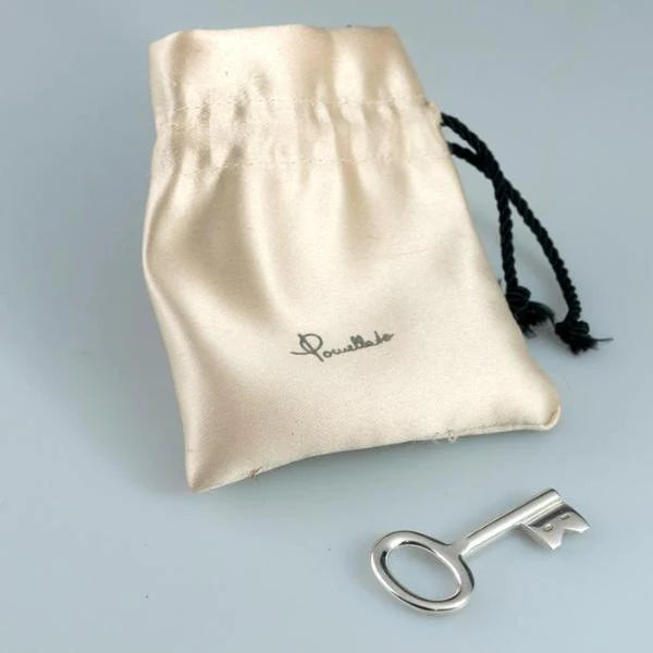 Pomelatto Key Sterling Silver 925 Pendant, Pochette! - poupishop