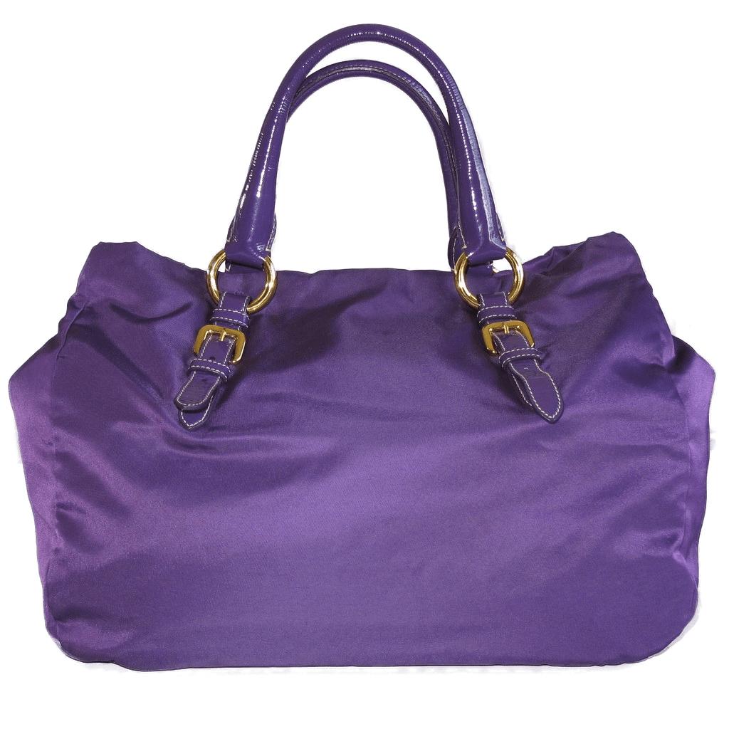 Prada 2008 Anemone Nylon Tessuto Pietre BR4118 Tote Bag - poupishop