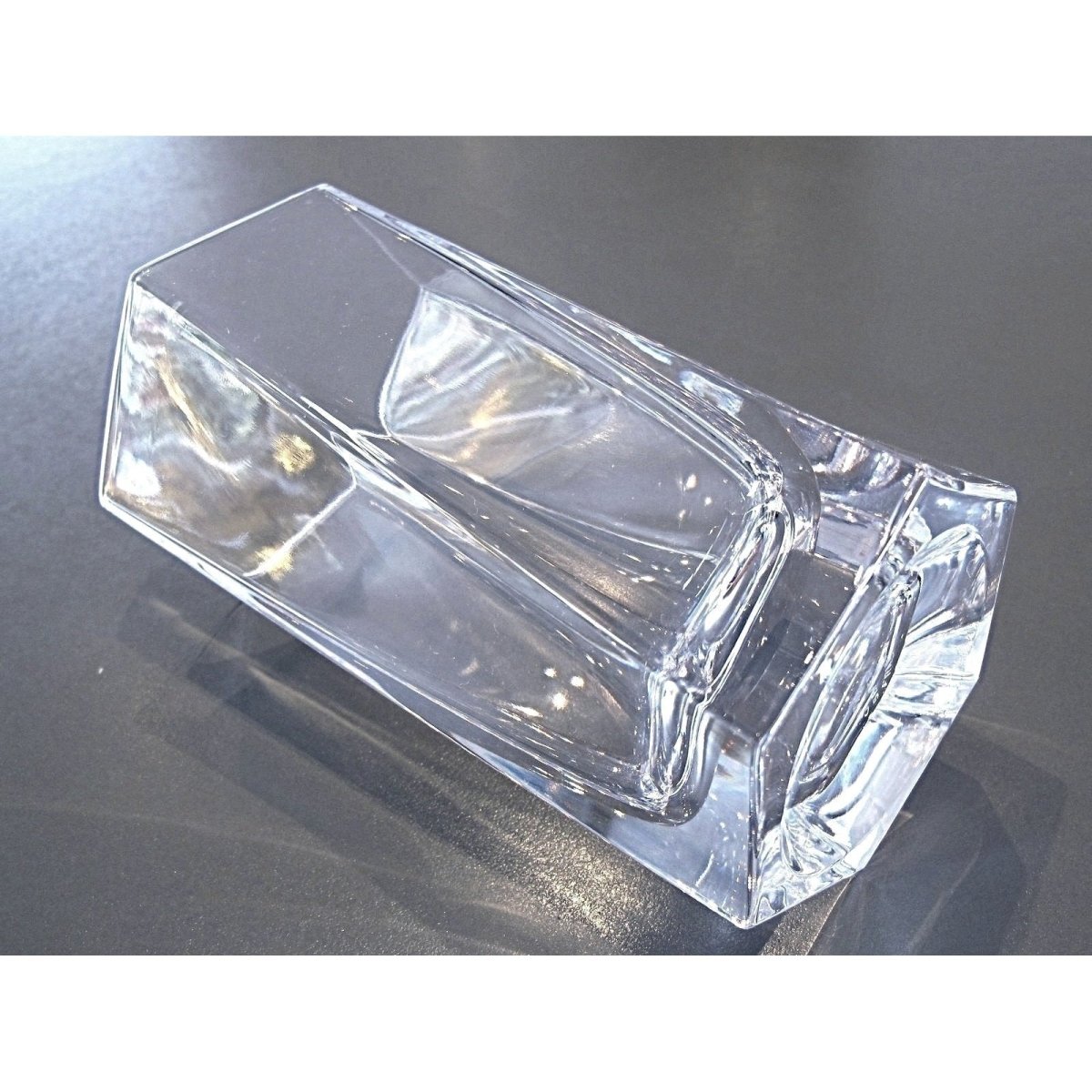Sevres Big Fruit Juice Hexagonal Crystal Glass, Superb! - poupishop