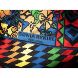 Sonia Rykiel 1980s Jungle Silk Twill Scarf 90cm - poupishop