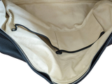 Van Astyn Noir Togo Calfskin Leather Travel Bag 57 cm