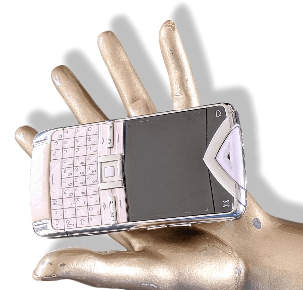 Vertu Pale Pink Constellation Cellphone Gsm Quest RM-582V, Mint with all the packaging! - poupishop