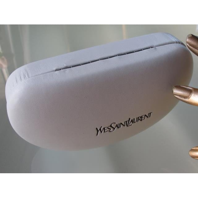 Yves Saint Laurent White Glasses Case - poupishop