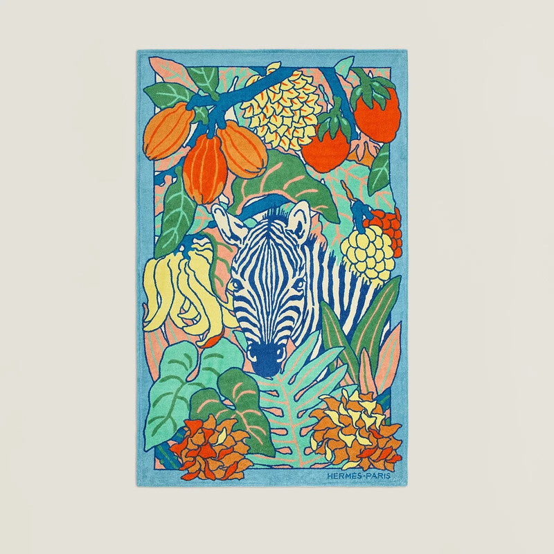 HERMES Zebre Beach Towel 90 x 150 cm, New!