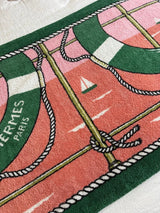 HERMES Bouees Terry Beach Towel 90 x 150 cm A20251211