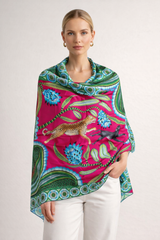 HERMES The Savana Dance Shawl 140 cm
