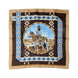 HERMES Rare Gaucho Gavroche Pocket Scarf 45 cm by Kermit Oliver Box