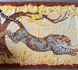 HERMES Leopard Beach Towel 90 x 150 cm A20260224