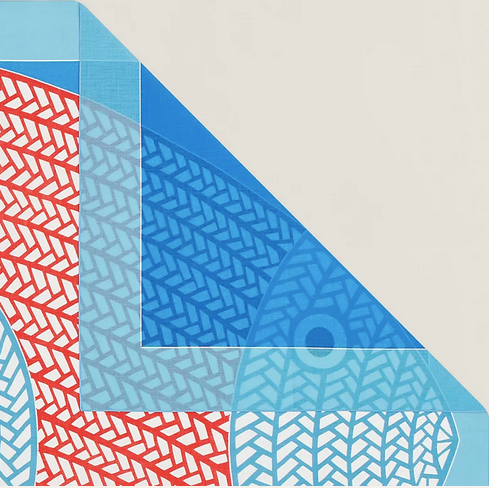 HERMES POISSON NATTE by Tong Ren Cotton Pareo A20230746