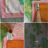 HERMES Rose Bali Terry Towels GM