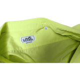 HERMES Neon Men's Long Sleeves Shirt, Sz44