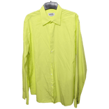 HERMES Neon Men's Long Sleeves Shirt, Sz44