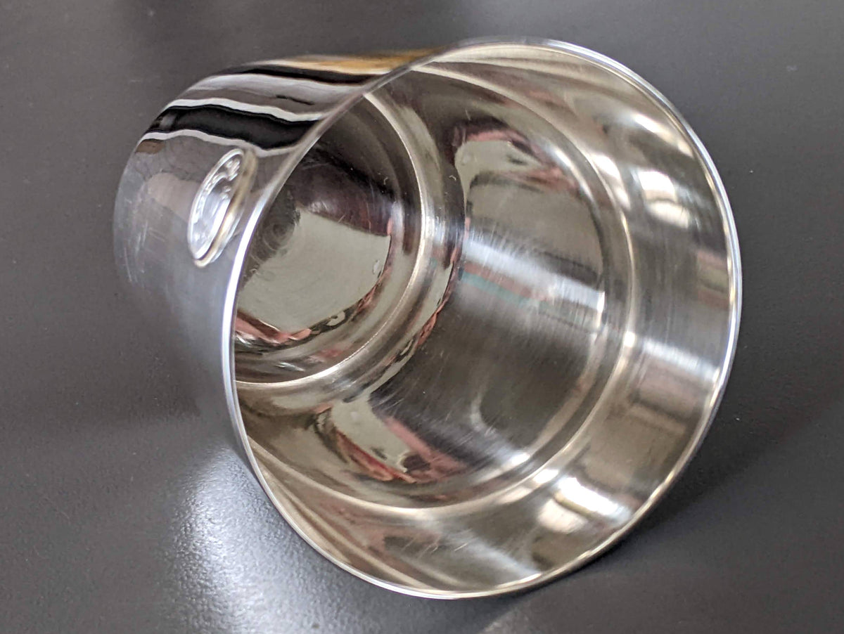 Hermes Silver Plated "Clou de Selle" Timbale, Pristine Condition!
