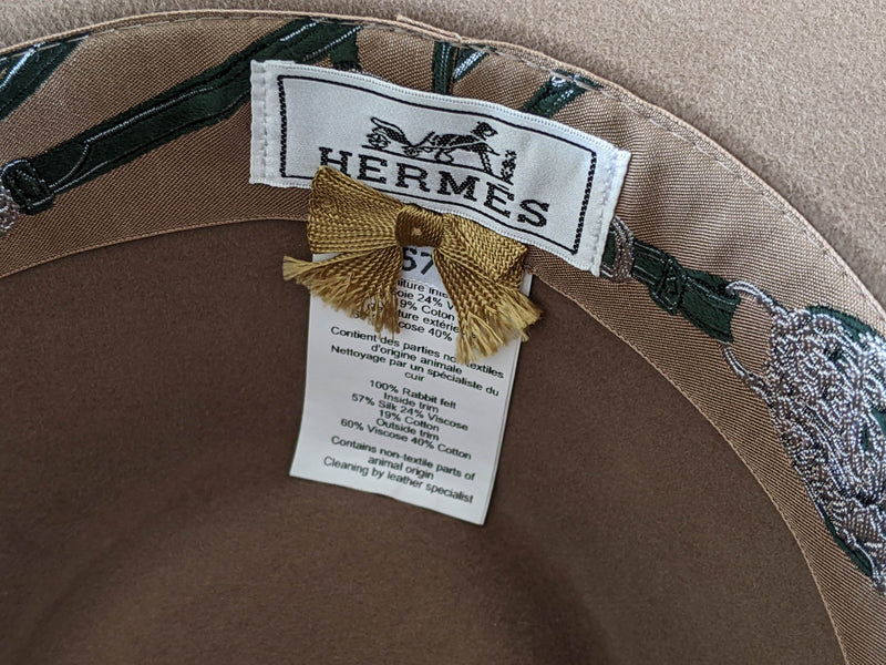 HERMES MEDOR Rabbit Women Hat