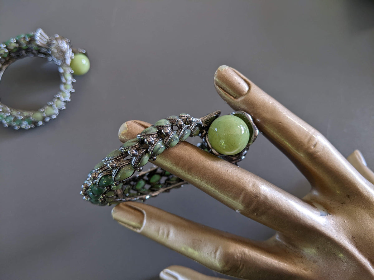 CHANEL DRAGON Collection Metiers d'Art "PARIS- SHANGAI" Pre-fall 2010 Bangle Bracelet, RARE!