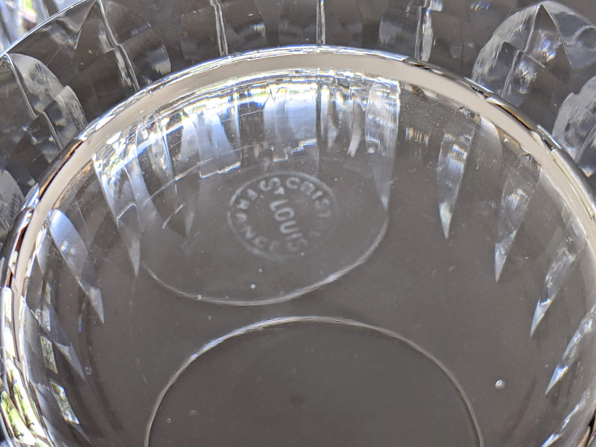 SAINT LOUIS Crystal Whisky Glass 10 cm, Superb!