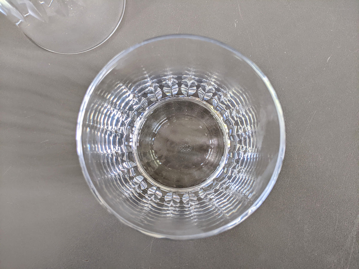 SAINT LOUIS Crystal Whisky Glass 10 cm, Superb!