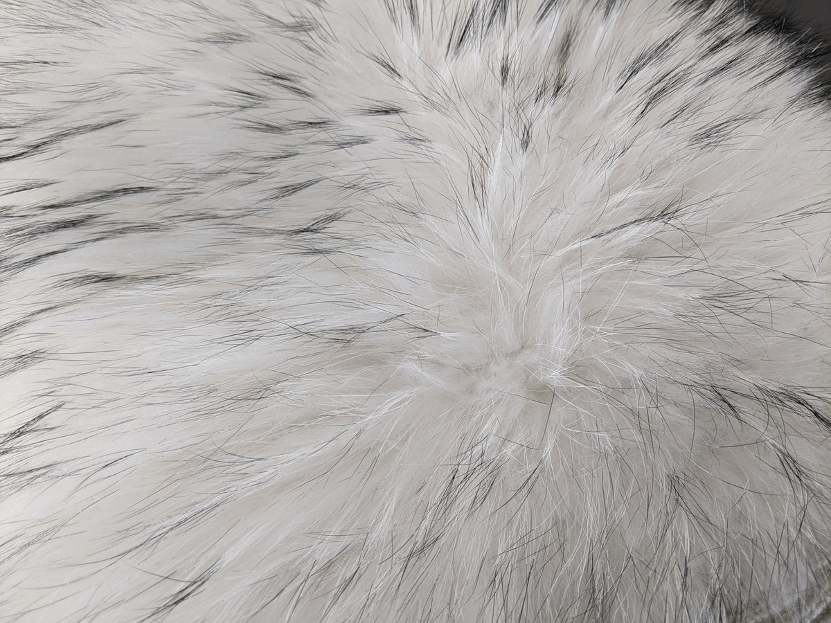 YVES SALOMON Ivoire Wool/ Cashmere - Marmot Fur Echarpe Tour de Cou