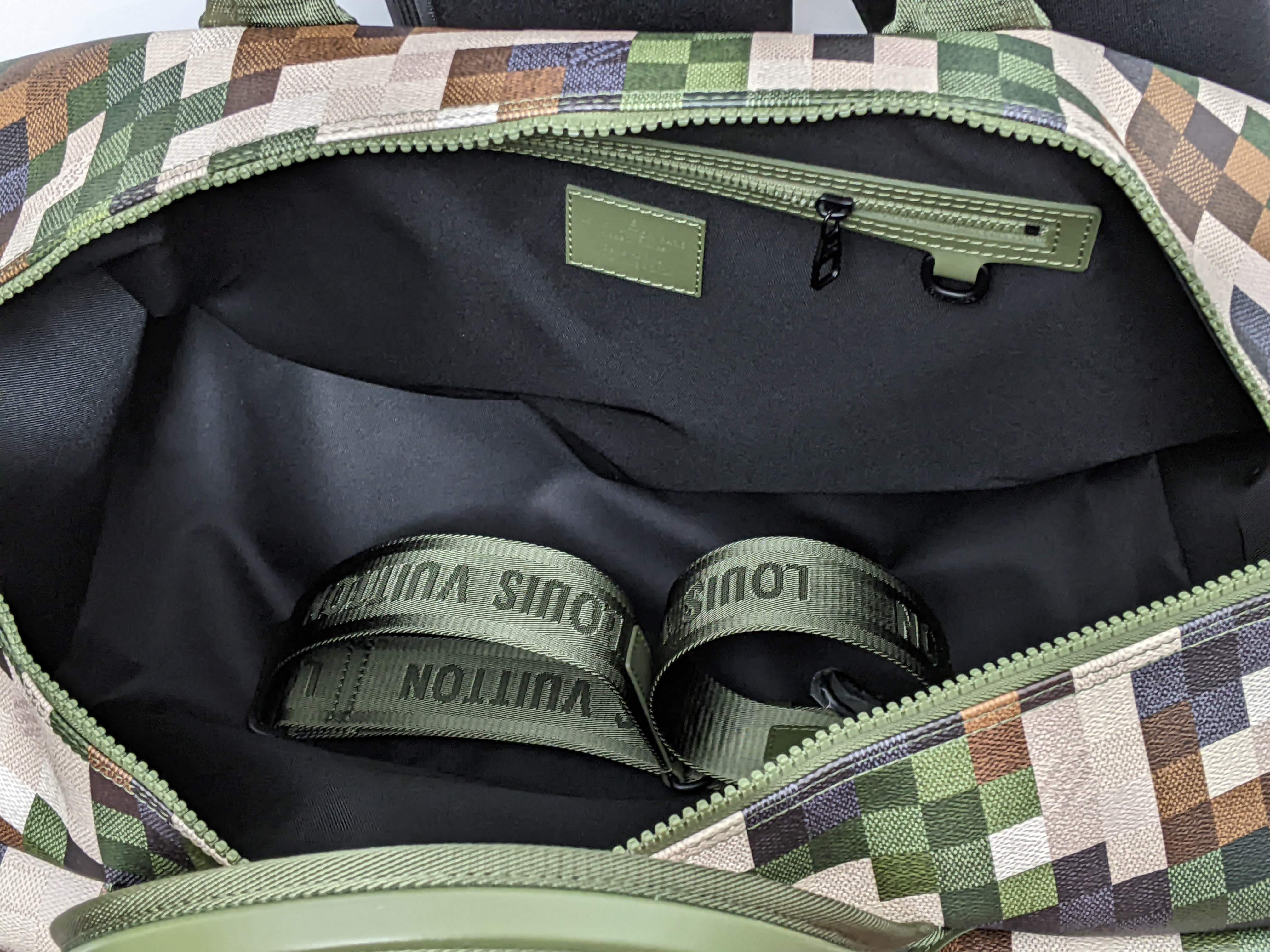 Louis Vuitton x Pharrell Williams Trail Monogramme Militaire Keepall 55