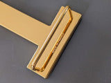 Hermes Plated Gold Quizz Buckle H 32mm in Pochette!