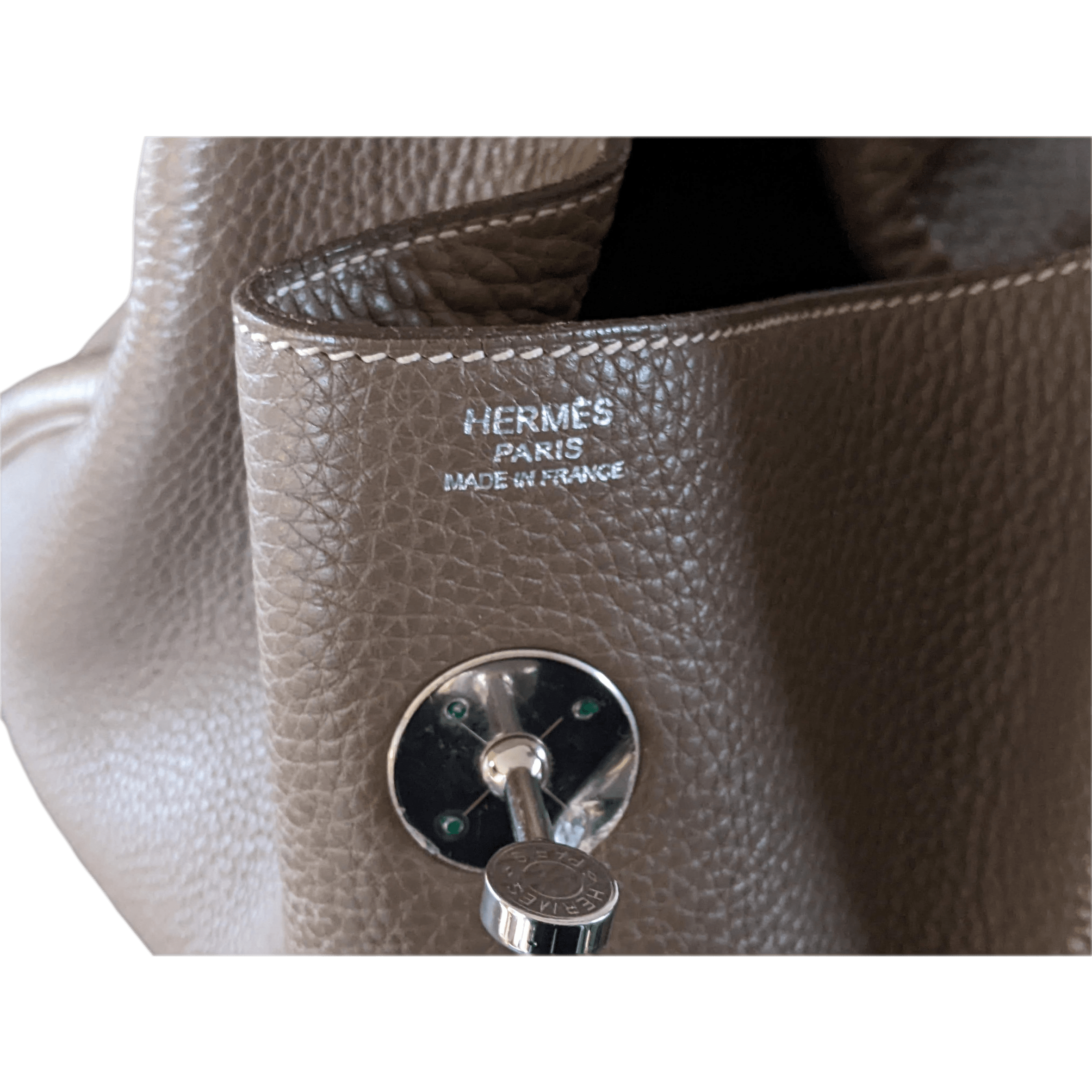 HERMES 2020 Etoupe Togo Lindy 34