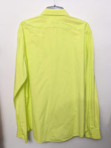 HERMES Neon Men's Long Sleeves Shirt, Sz44