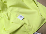 HERMES Neon Men's Long Sleeves Shirt, Sz44