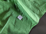 HERMES Green Linen Men's Long Sleeves Shirt, Sz44