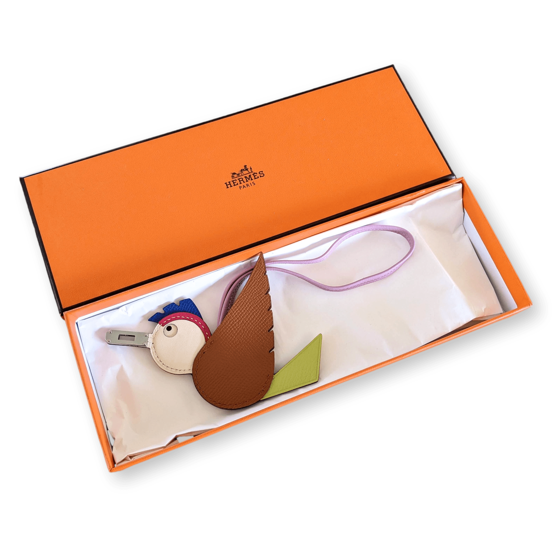 HERMES Birdy Bag Charm,