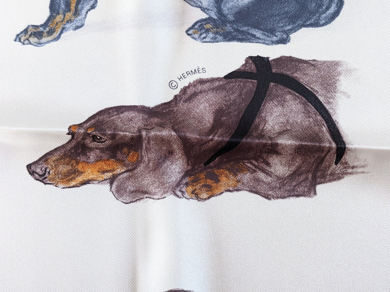 HERMES Les Bassets (Teckels, Dachshunds) by Xavier de Poret