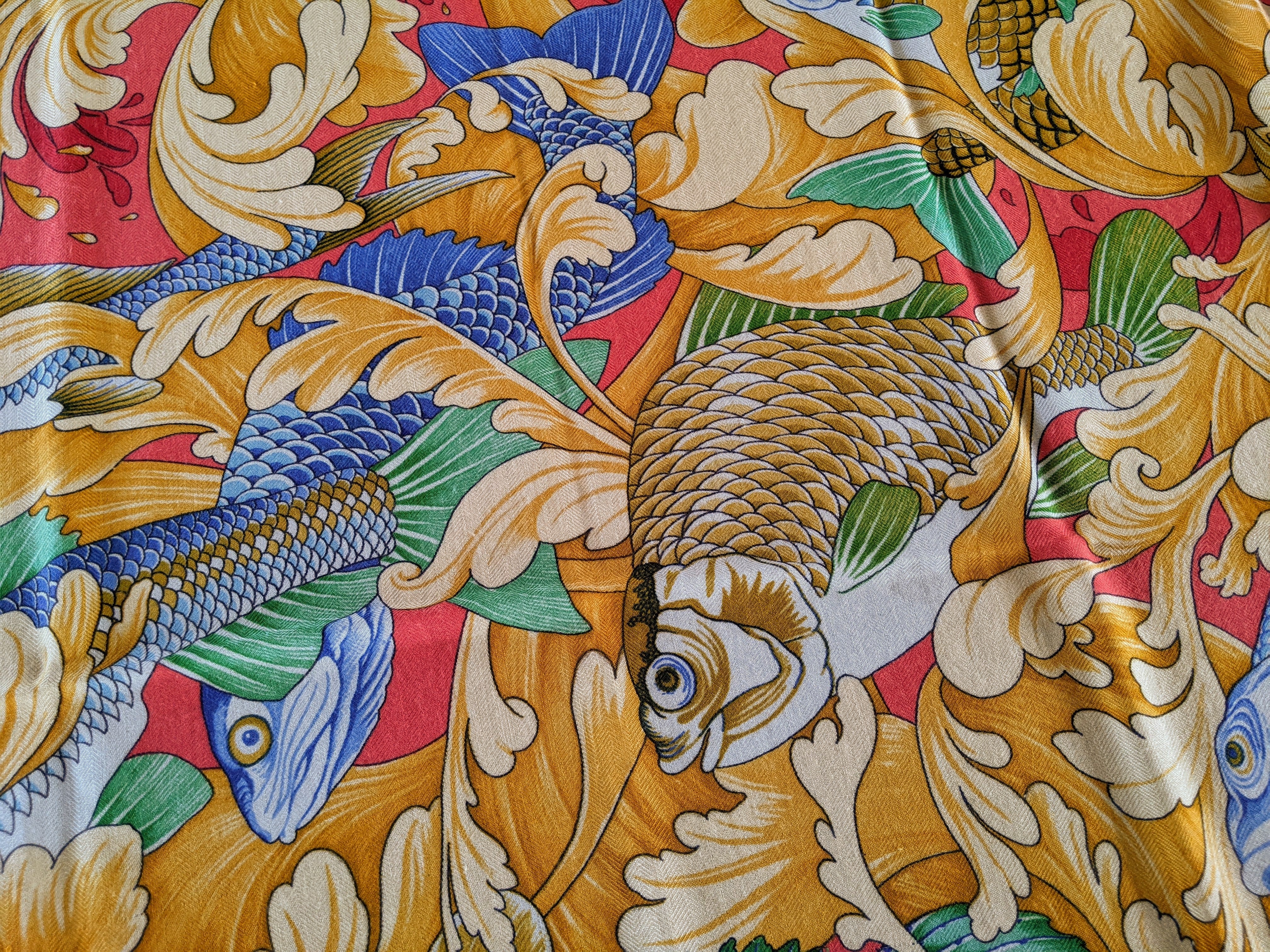 HERMES Ecume Shawl 140 Cashmere & Silk