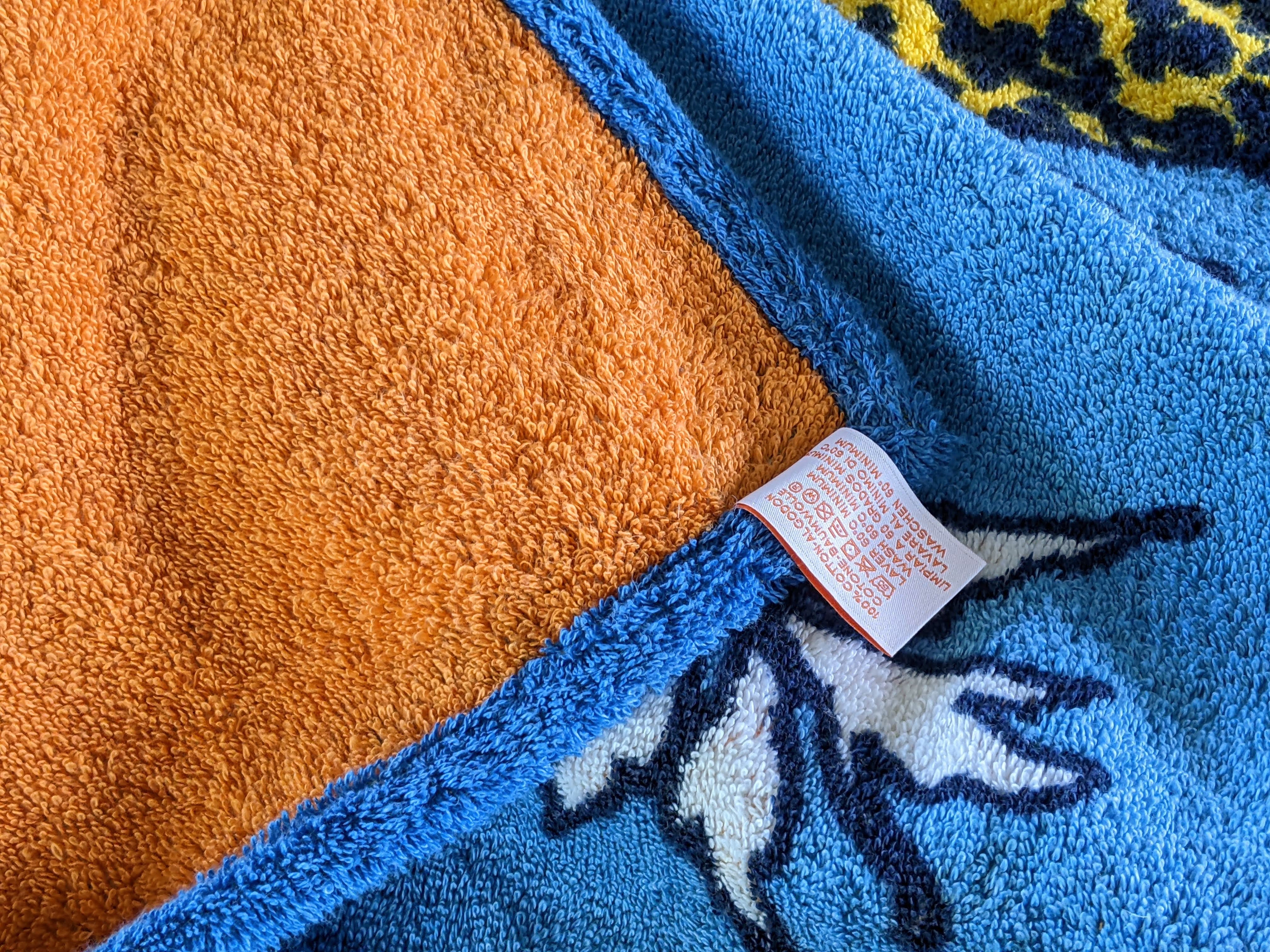 HERMES Les Leopards Beach Towel XXL 145 x 160