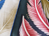 HERMES A la Plume Florence Manlik Silk Twill Shawl 140