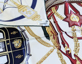 HERMES Stately Wheels Twill 90 Scarf
