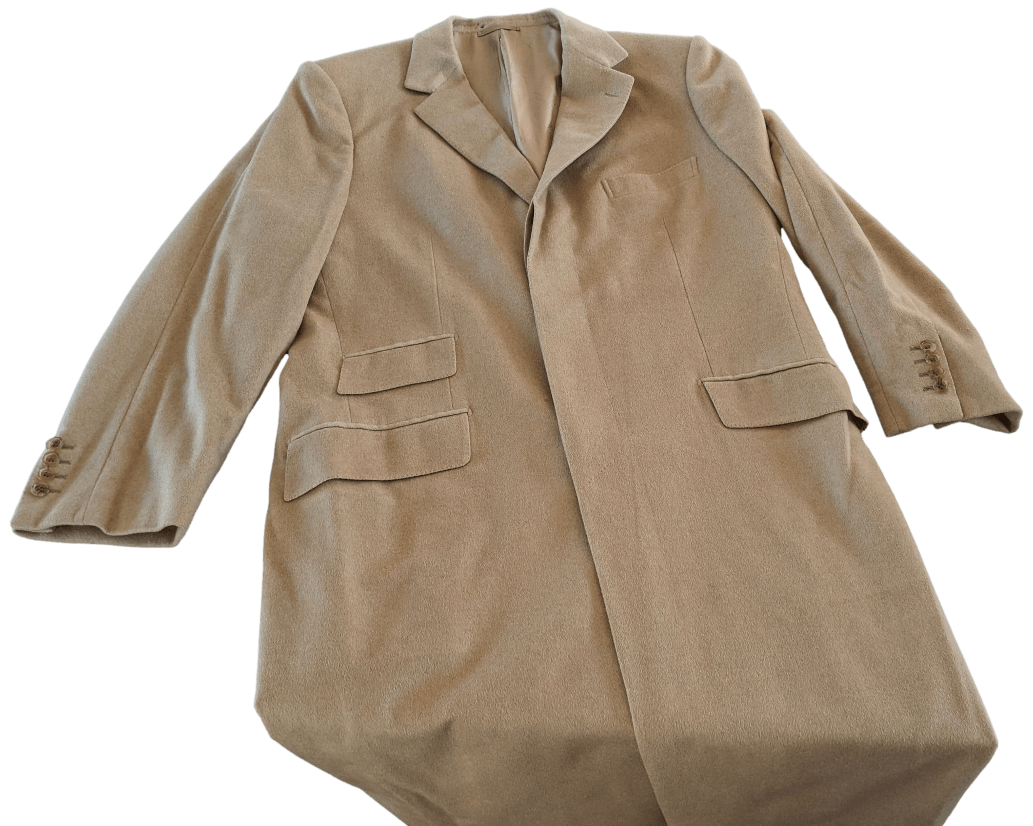 BRIONI ROMA PUR GUANACO Haute Couture Men's Coat Sz50