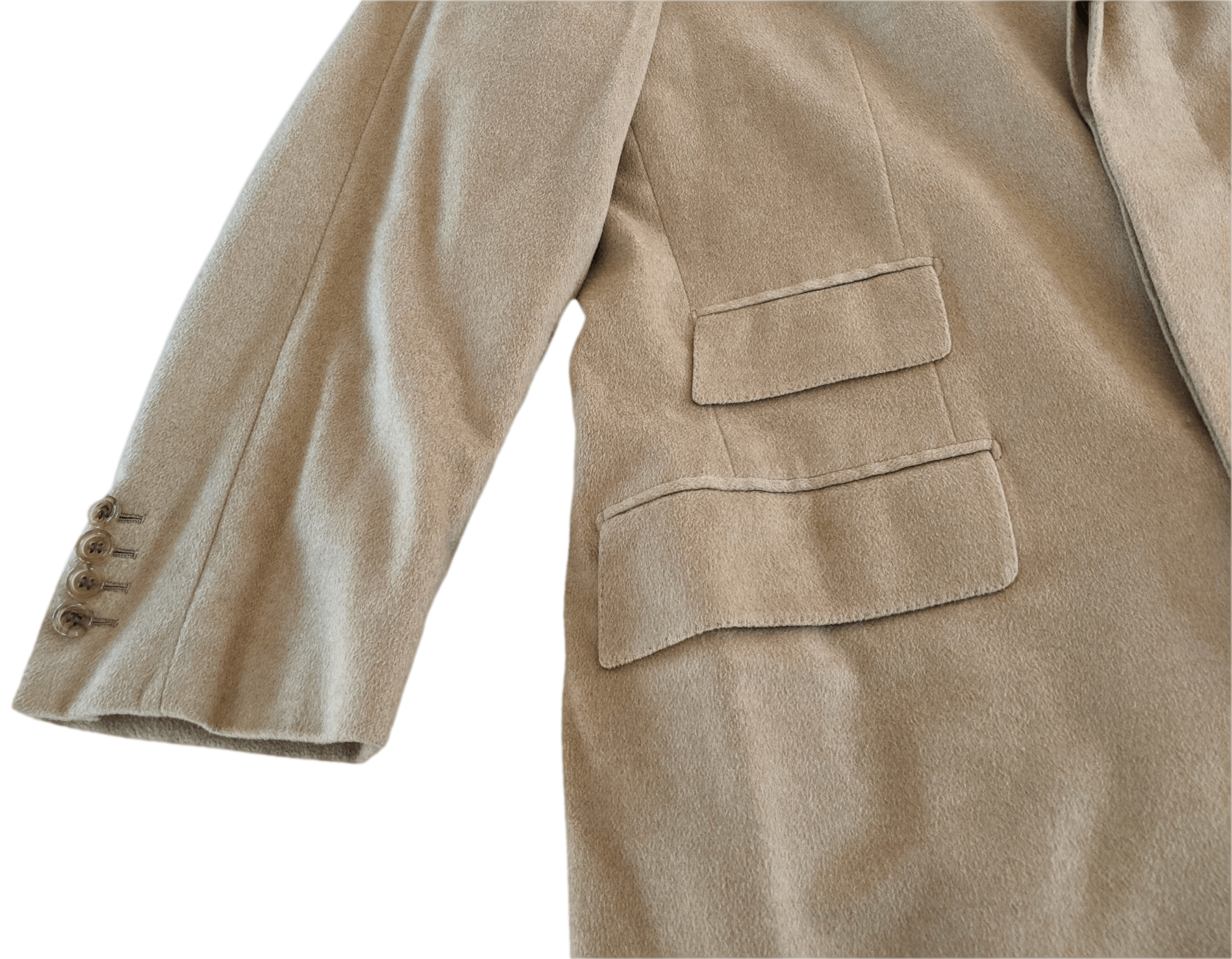 BRIONI ROMA PUR GUANACO Haute Couture Men's Coat Sz50