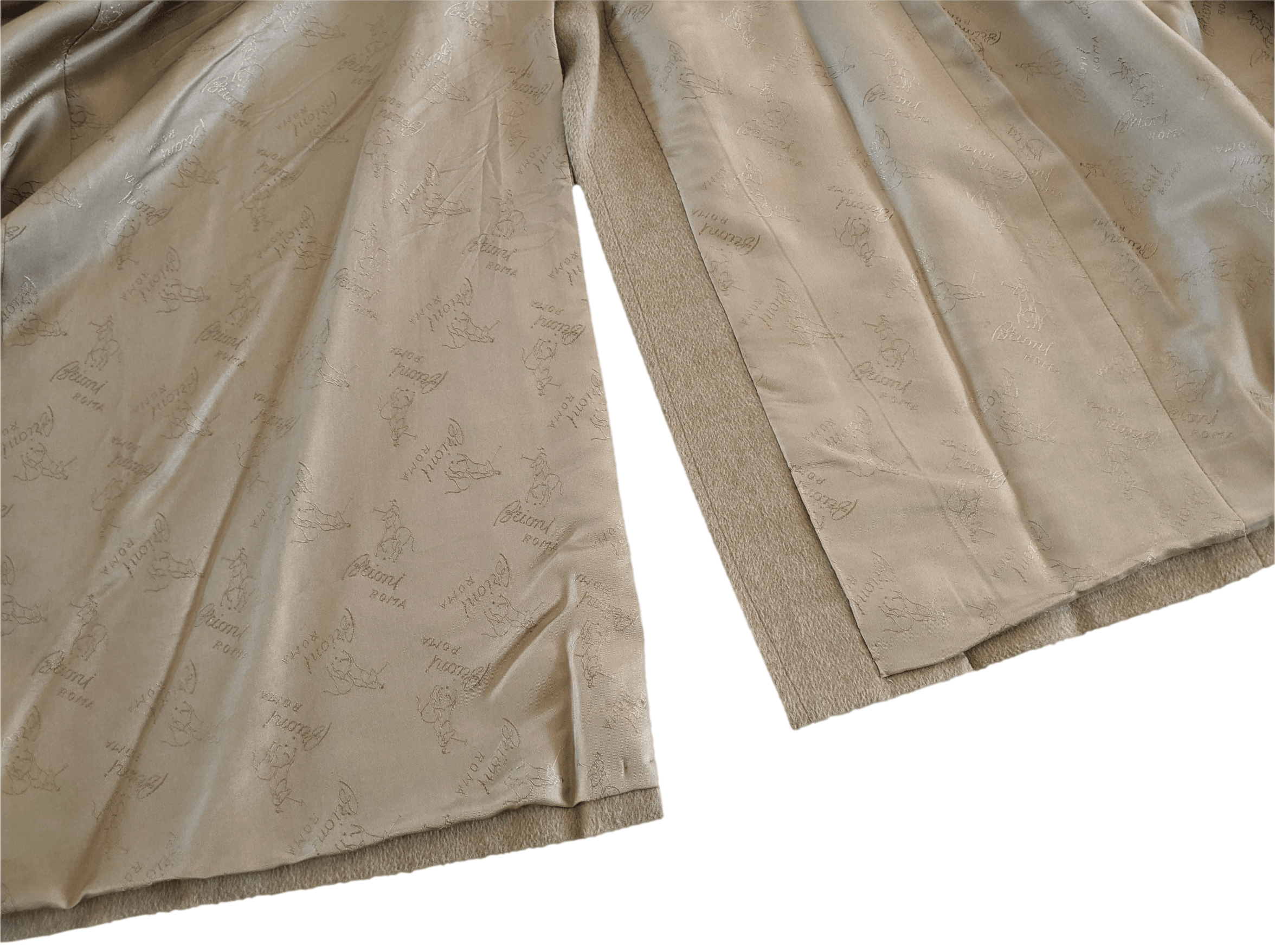 BRIONI ROMA PUR GUANACO Haute Couture Men's Coat Sz50
