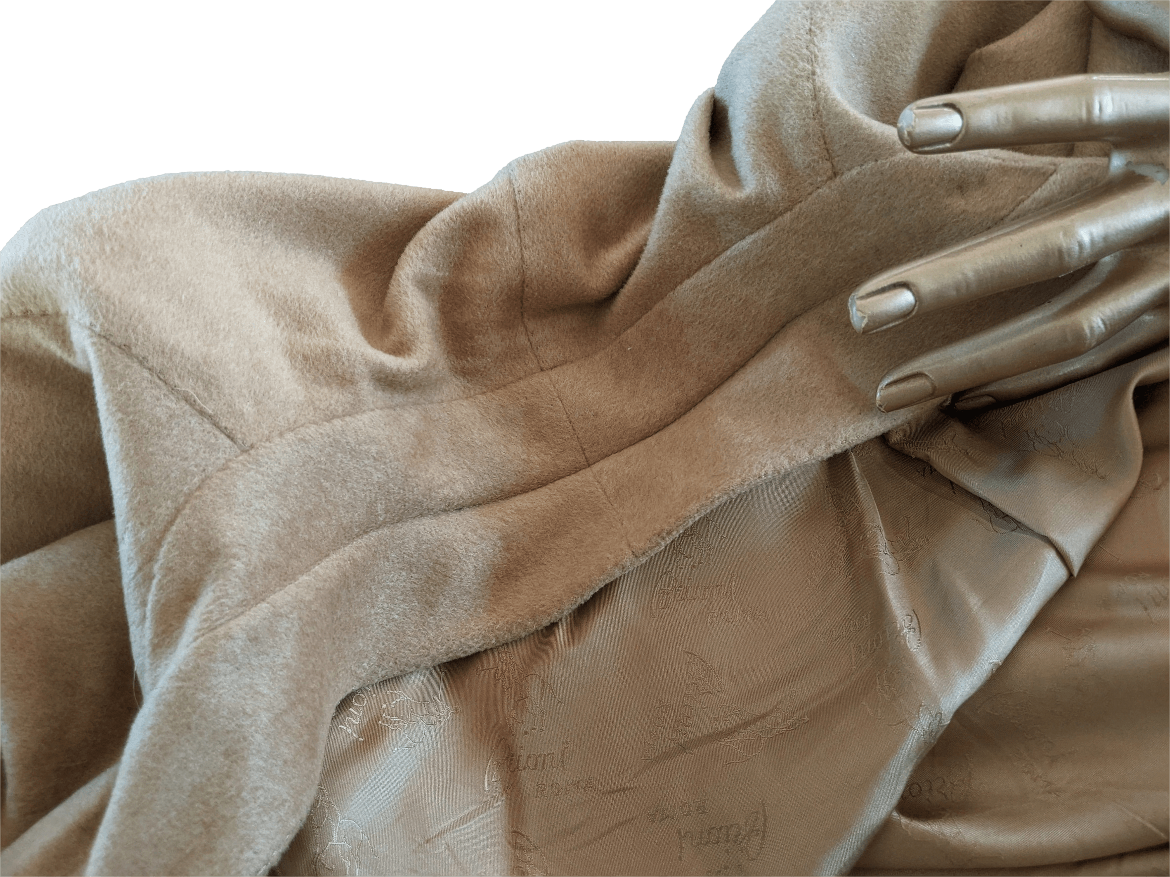 BRIONI ROMA PUR GUANACO Haute Couture Men's Coat Sz50
