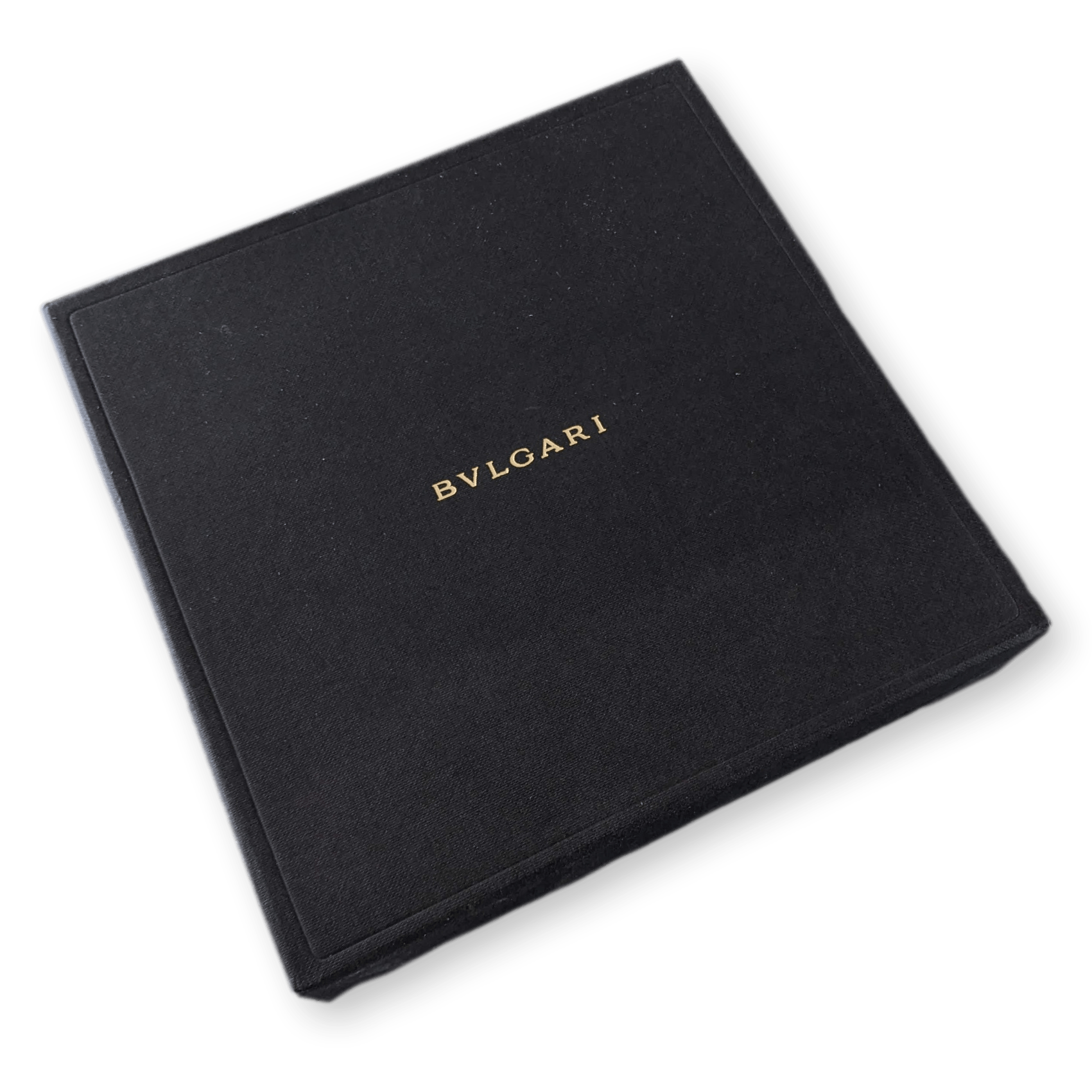BULGARI [11] Vintage Jewelry Leather Pochette + Outer Box
