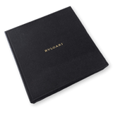 BULGARI [11] Vintage Jewelry Leather Pochette + Outer Box