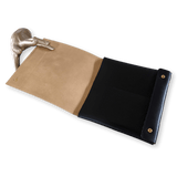 BULGARI [11] Vintage Jewelry Leather Pochette + Outer Box