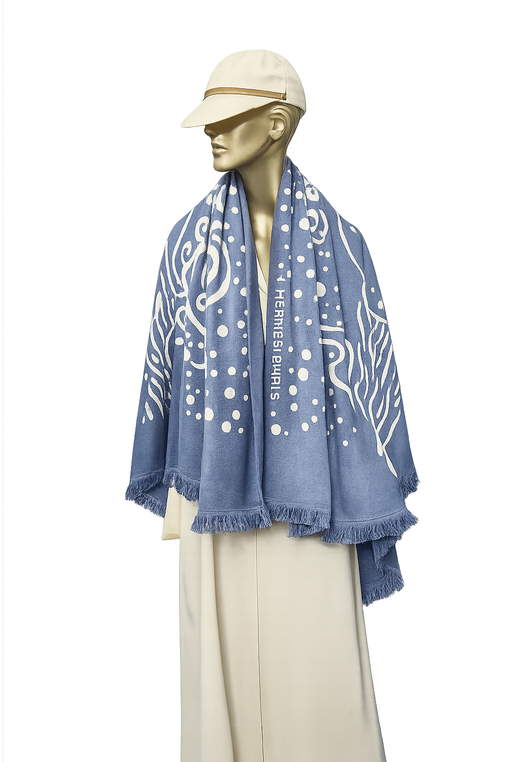 HERMES Tatoo Poulpe Fiction Beach Towel 90 x 150 cm