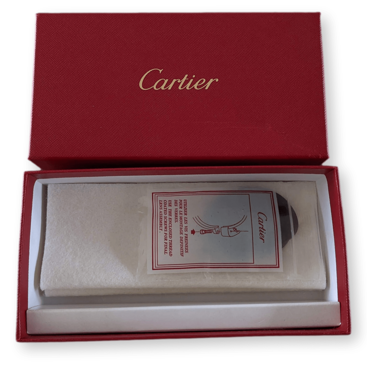 CARTIER [3] Tinted Sunglasses Lenses, in box