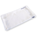 CELINE White/Navy Caleche Crepe of Silk Stole