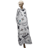 CHANEL 1994 Accessories Terry Cotton Beach Towel 100 x 190 cm 