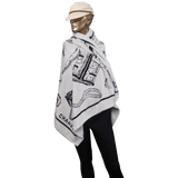 CHANEL 1994 Accessories Terry Cotton Beach Towel 100 x 190 cm 