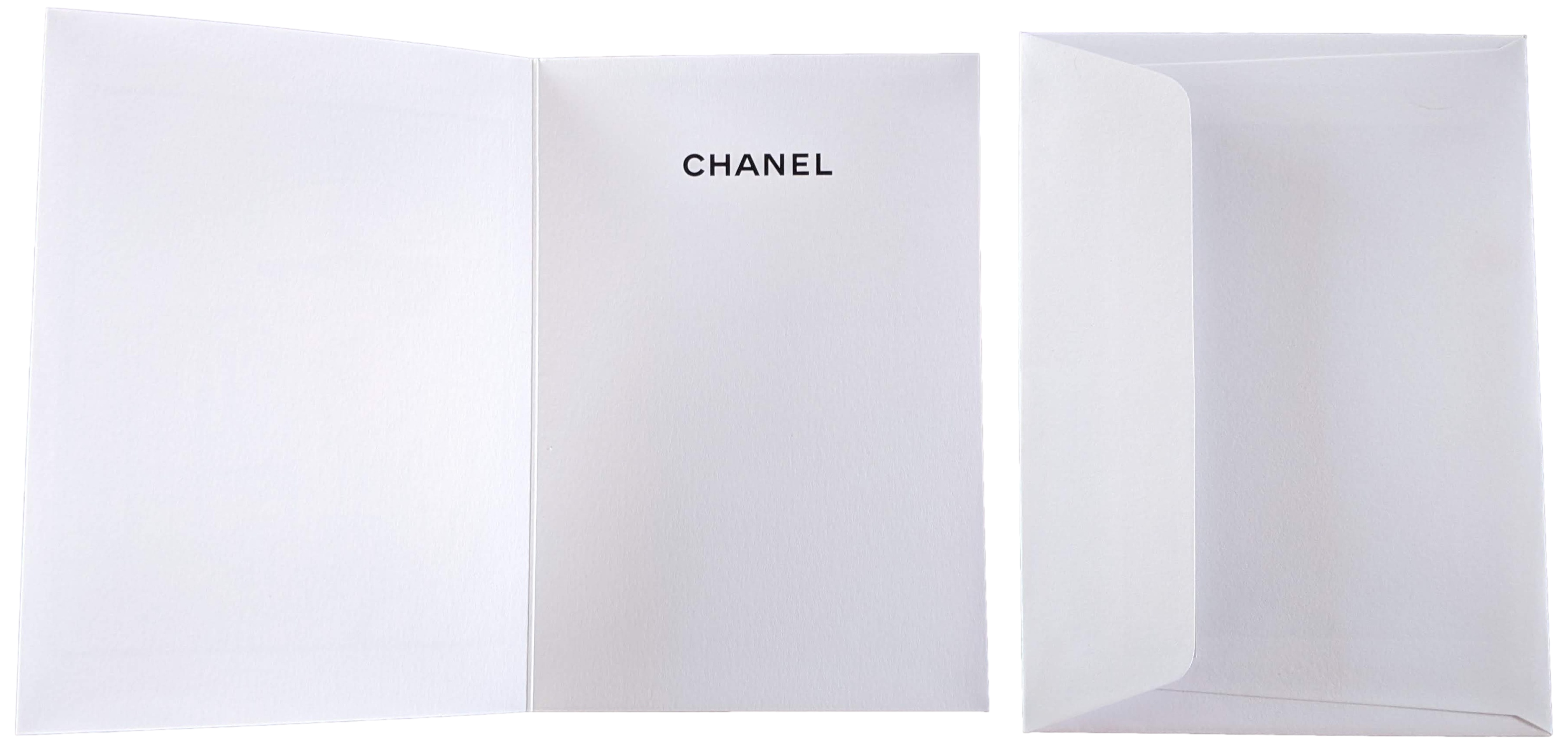 CHANEL by Karl Lagerfeld Collector's Card 3 with Enveloppe