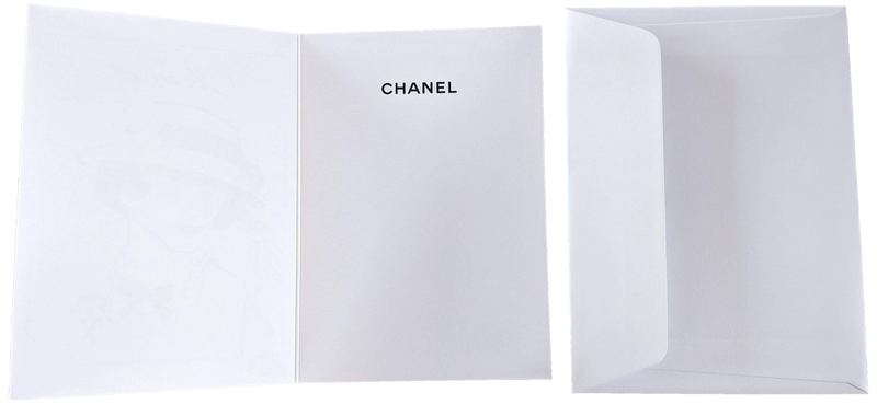 CHANEL by Karl Lagerfeld Collector's Card 1 with Enveloppe