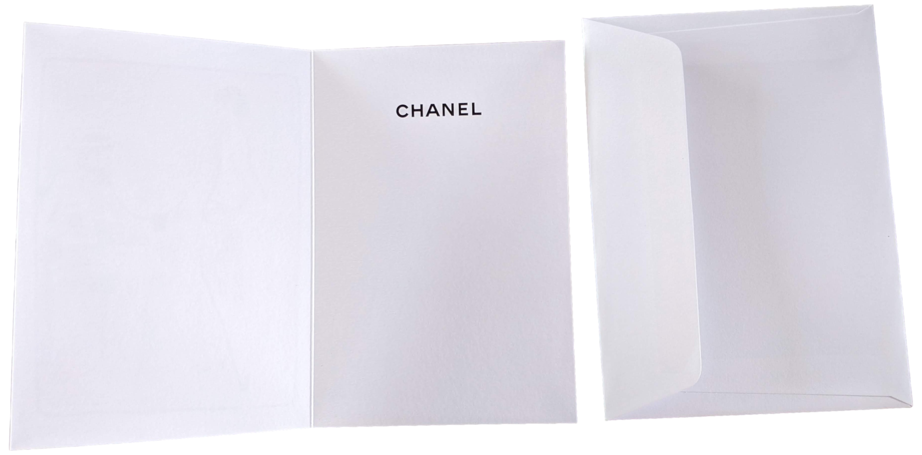 CHANEL by Karl Lagerfeld Collector's Card 2 with Enveloppe